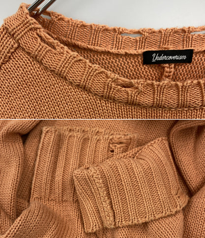 UNDERCOVERISM ニット オレンジ U11C4902 サイドボタン メンズ SIZE 2 アンダーカバーイズム