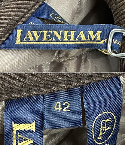 LAVENHAM コート ブラウン コーデュロイカラー レディース SIZE 42 ラベンハム