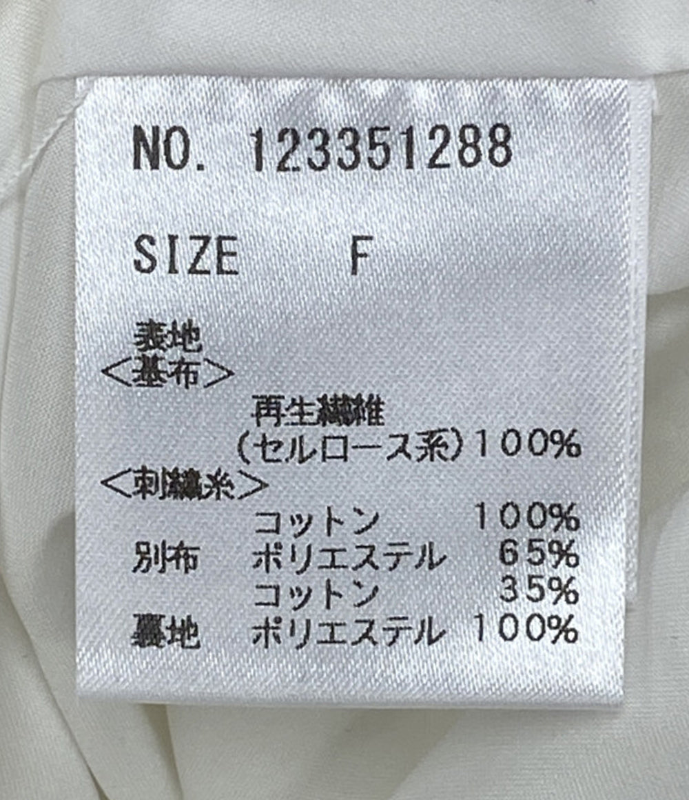 estella k エステラケー 半袖ワンピース Eliana Lace Dress ホワイト レディース SIZE F