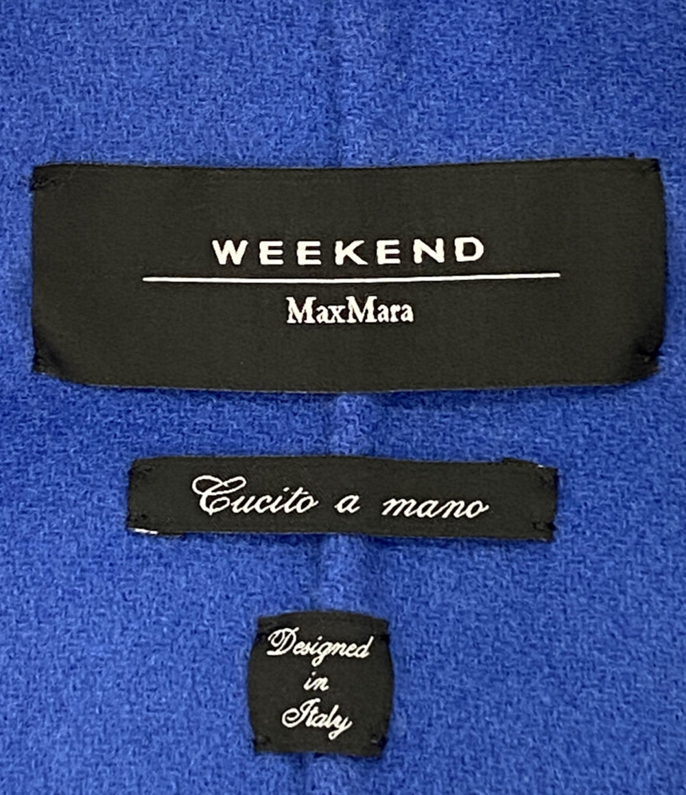 美品 MAX MARA Weekend ウールピーコート Cucito a Mano レディース SIZE 36 マックスマーラウィークエンド