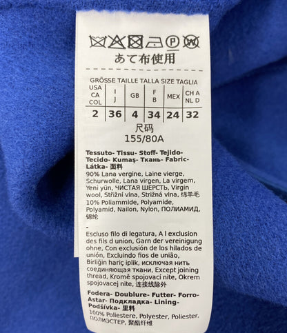 美品 MAX MARA Weekend ウールピーコート Cucito a Mano レディース SIZE 36 マックスマーラウィークエンド