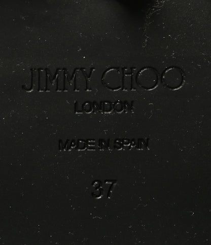 JIMMY CHOO ブーツ BIKER 2 OTK FLAT QOZ ブラック レディース SIZE 37 ジミーチュウ