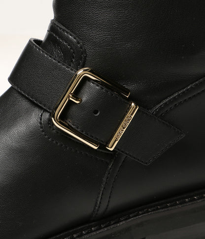 JIMMY CHOO ブーツ BIKER 2 OTK FLAT QOZ ブラック レディース SIZE 37 ジミーチュウ