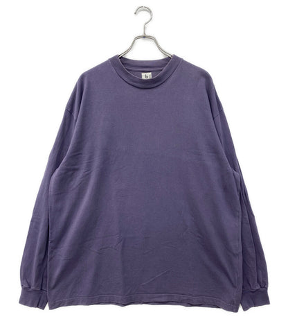 blurhms 長袖Ｔシャツ パープル コットン bROOTS23S25 メンズ SIZE 4 ブラームス