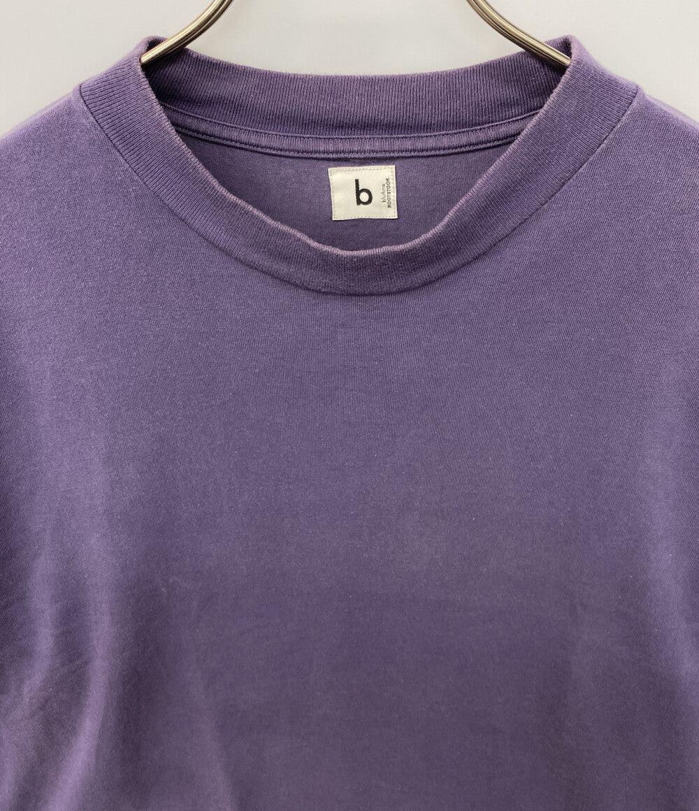 blurhms 長袖Ｔシャツ パープル コットン bROOTS23S25 メンズ SIZE 4 ブラームス