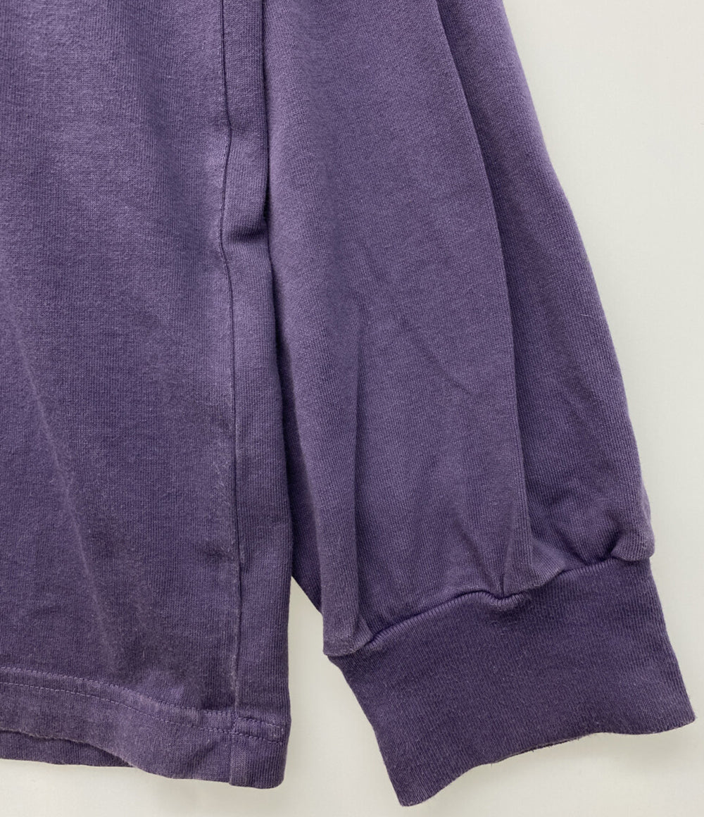 blurhms 長袖Ｔシャツ パープル コットン bROOTS23S25 メンズ SIZE 4 ブラームス