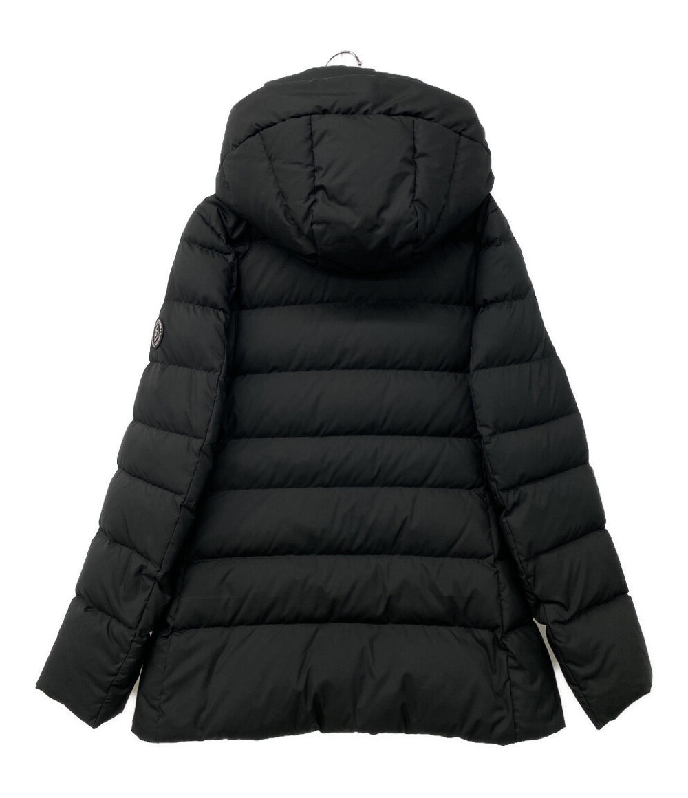 美品 DRESSTERIOR ホワイトグースミドルレングスダウンジャケット レディース SIZE 36 ドレステリア