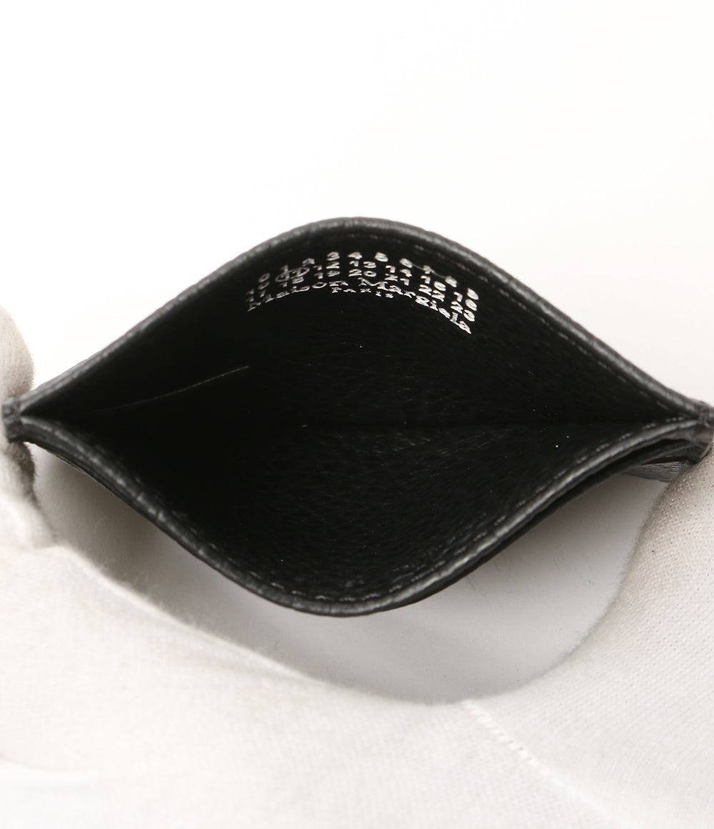 美品 Maison Margiela カードケース ブラック SA1VX0006 26年製 レディース メゾンマルジェラ