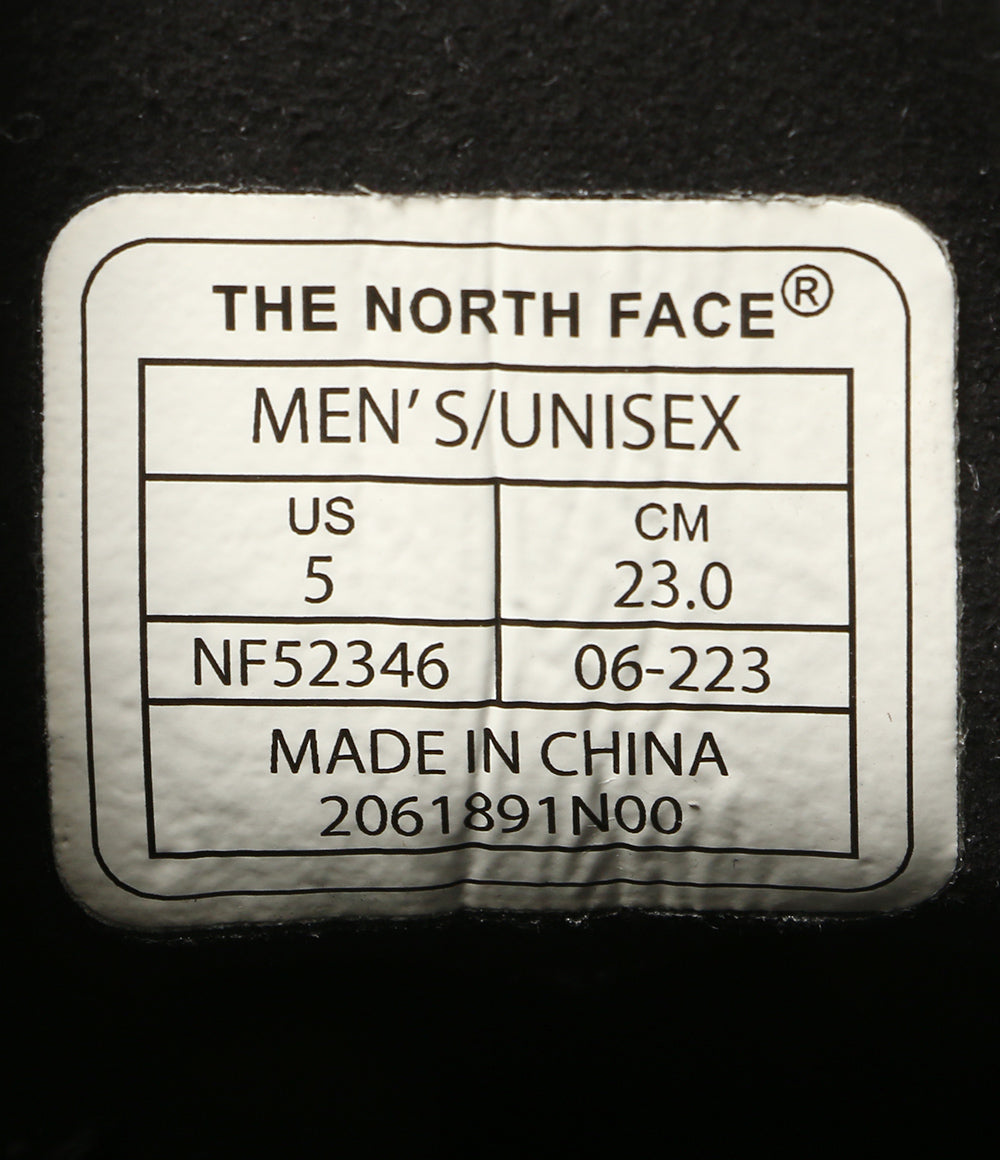 THE NORTH FACE モカシン ブラック CORDURA MOCCASIN WP NF52346 レディース SIZE 23cm ザ・ノース・フェイス