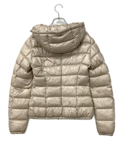 HERNO ダウンジャケット ベージュ フーディ PI0833DIC-12017 レディース SIZE 40 ヘルノ