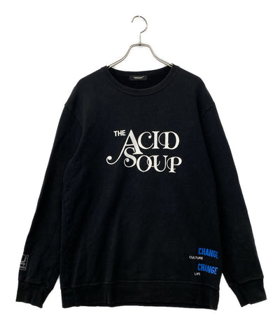UNDERCOVER スウェットシャツ ブラック UCW9805 THE ACID SOUP メンズ SIZE 4 アンダーカバー