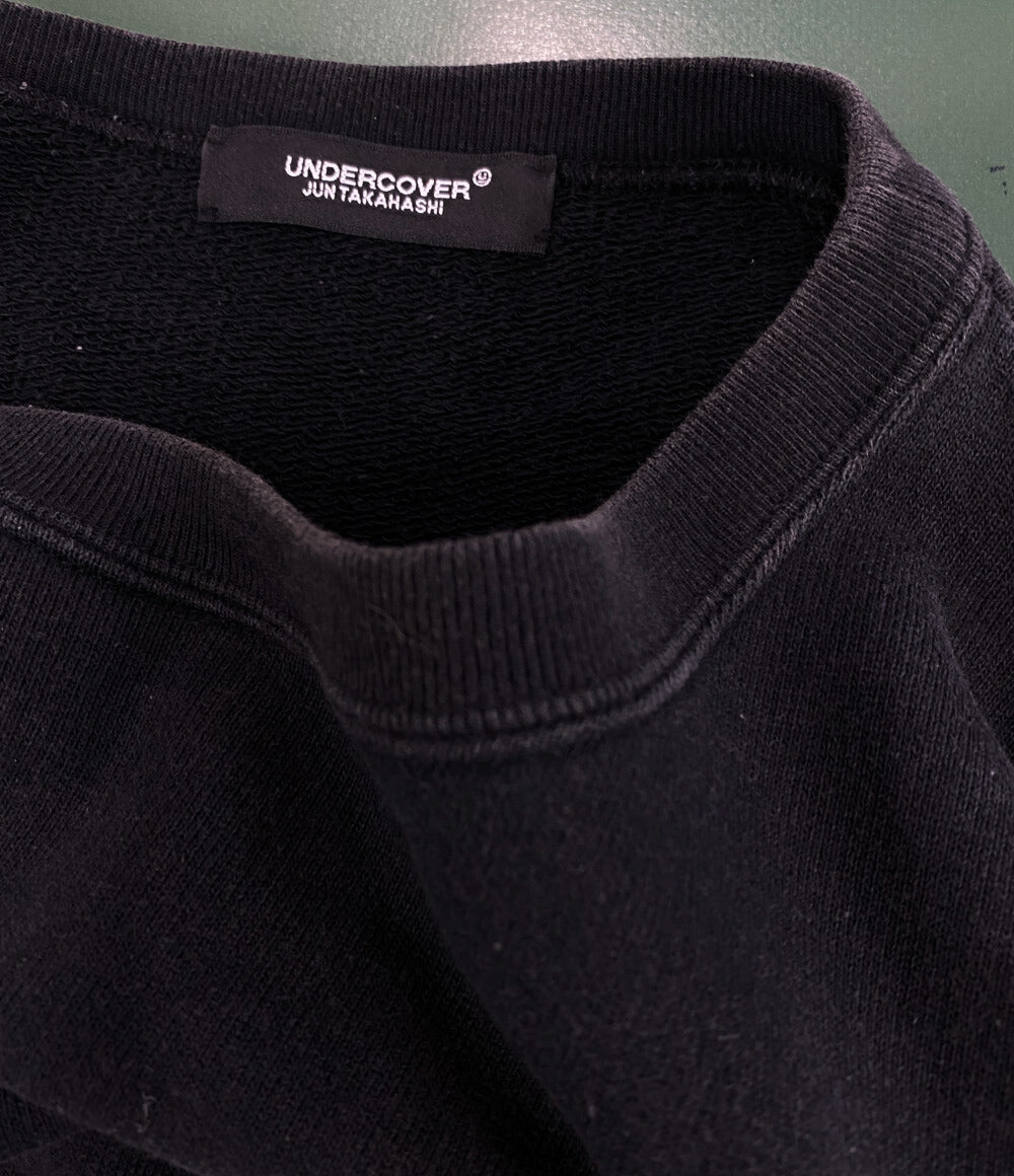 UNDERCOVER スウェットシャツ ブラック UCW9805 THE ACID SOUP メンズ SIZE 4 アンダーカバー
