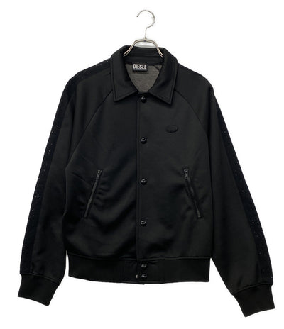 DIESEL ブルゾン ブラック ラインストーン LAKER EASY メンズ SIZE S ディーゼル