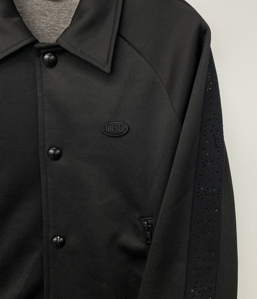 DIESEL ブルゾン ブラック ラインストーン LAKER EASY メンズ SIZE S ディーゼル