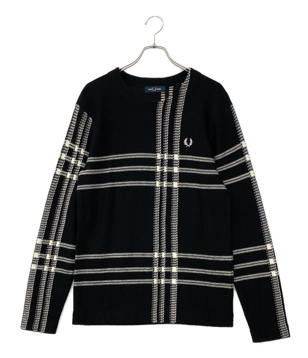 FRED PERRY クルーネックニット メンズ SIZE S フレッドペリー