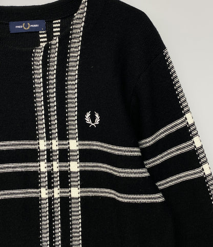 FRED PERRY クルーネックニット メンズ SIZE S フレッドペリー