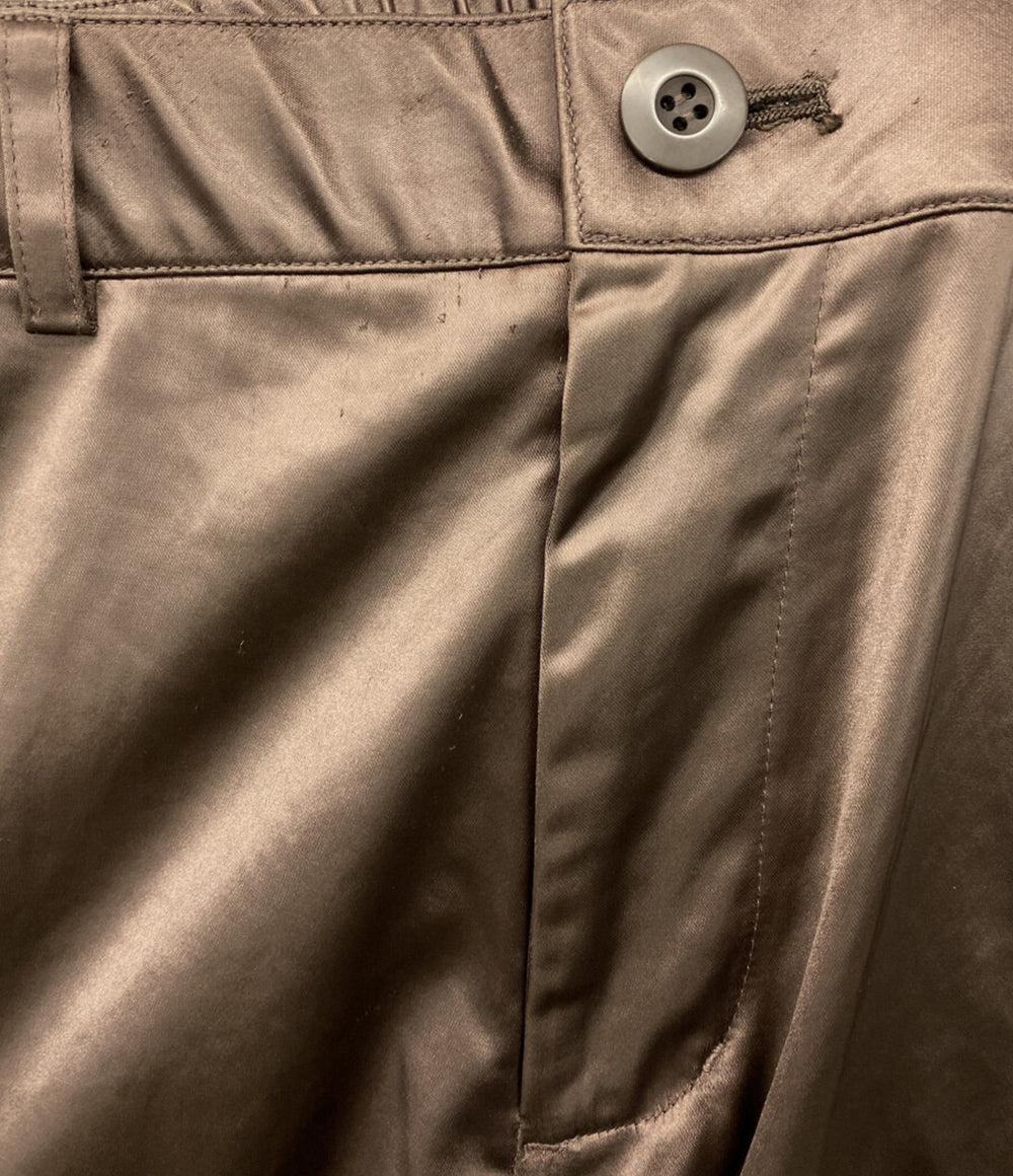 emmi エミ カーゴパンツ サテン ブラウン レディース SIZE 1
