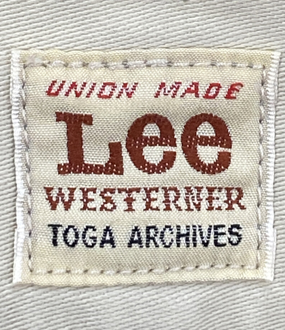 TOGA×Lee リー パンツ ベージュ ワイド レディース SIZE XXS トーガ