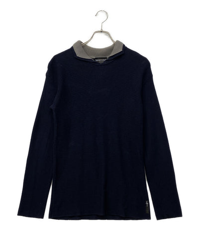 EMPORIO ARMANI コットンポロシャツ バイカラー メンズ SIZE 50 エンポリオ・アルマーニ