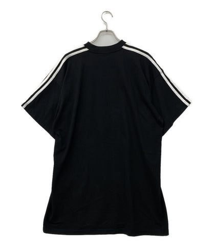 BALENCIAGA×adidas アディダス 半袖Ｔシャツ ブラック 23SS メンズ SIZE L バレンシアガ