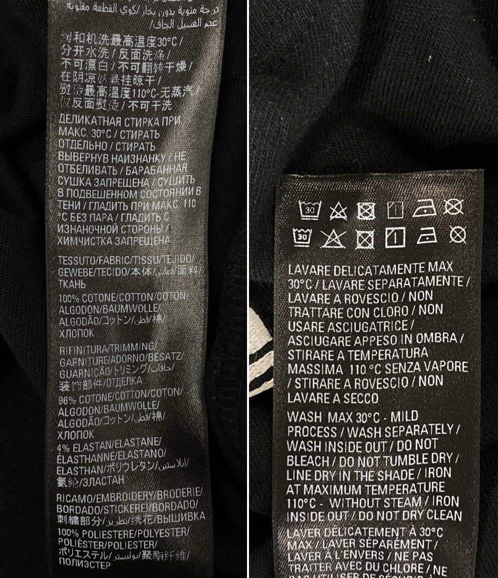 BALENCIAGA×adidas アディダス 半袖Ｔシャツ ブラック 23SS メンズ SIZE L バレンシアガ
