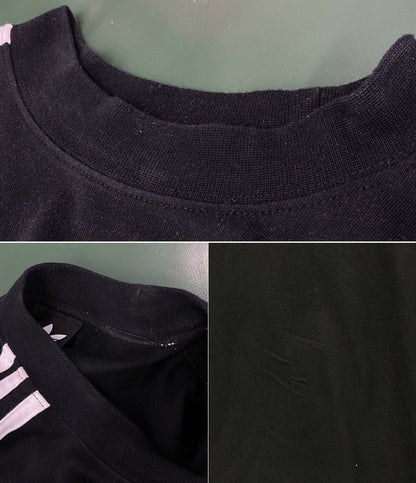 BALENCIAGA×adidas アディダス 半袖Ｔシャツ ブラック 23SS メンズ SIZE L バレンシアガ