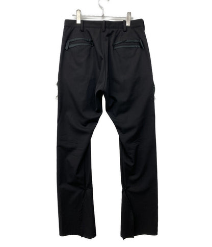 sulvam パンツ スラックス ブラック SR-P03-100 23SS メンズ SIZE M サルバム