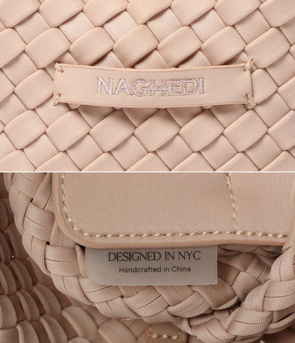 NAGHEDI ナゲディ ショルダーバッグ St.Barths petit ピンクベージュ レディース
