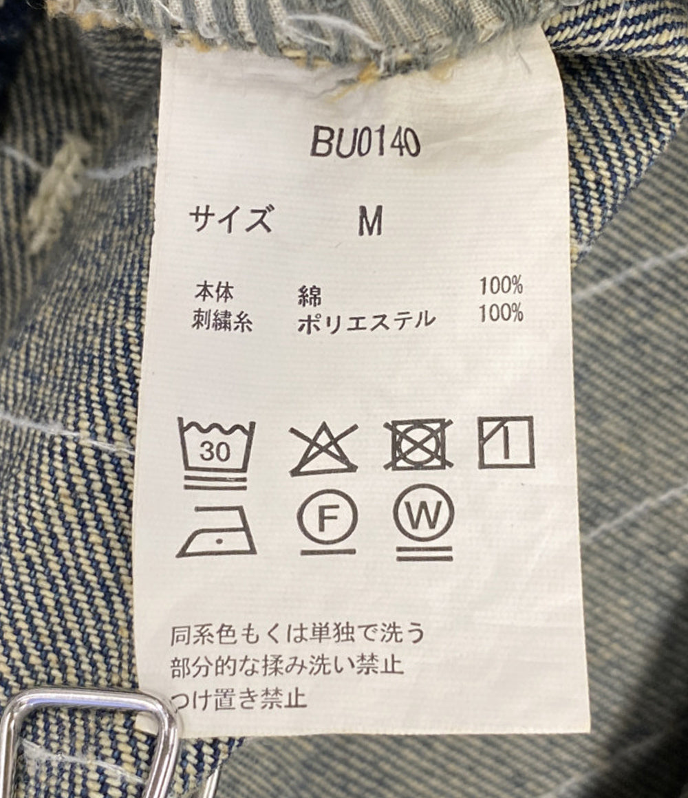 美品 BLESSU ブレスユー デニムパンツ ストライプ BU0140 メンズ SIZE M