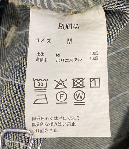 美品 BLESSU ブレスユー デニムパンツ ストライプ BU0140 メンズ SIZE M