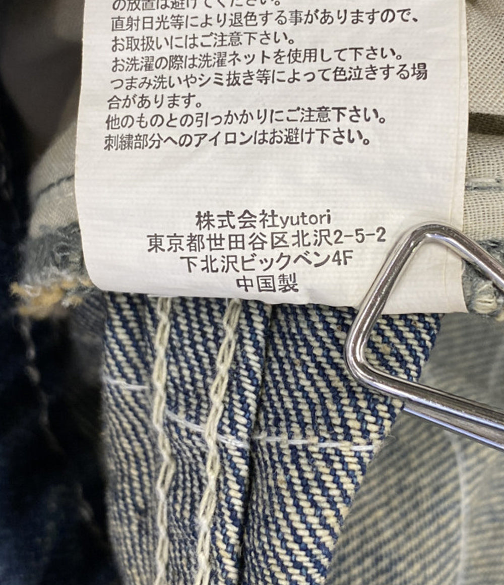 美品 BLESSU ブレスユー デニムパンツ ストライプ BU0140 メンズ SIZE M