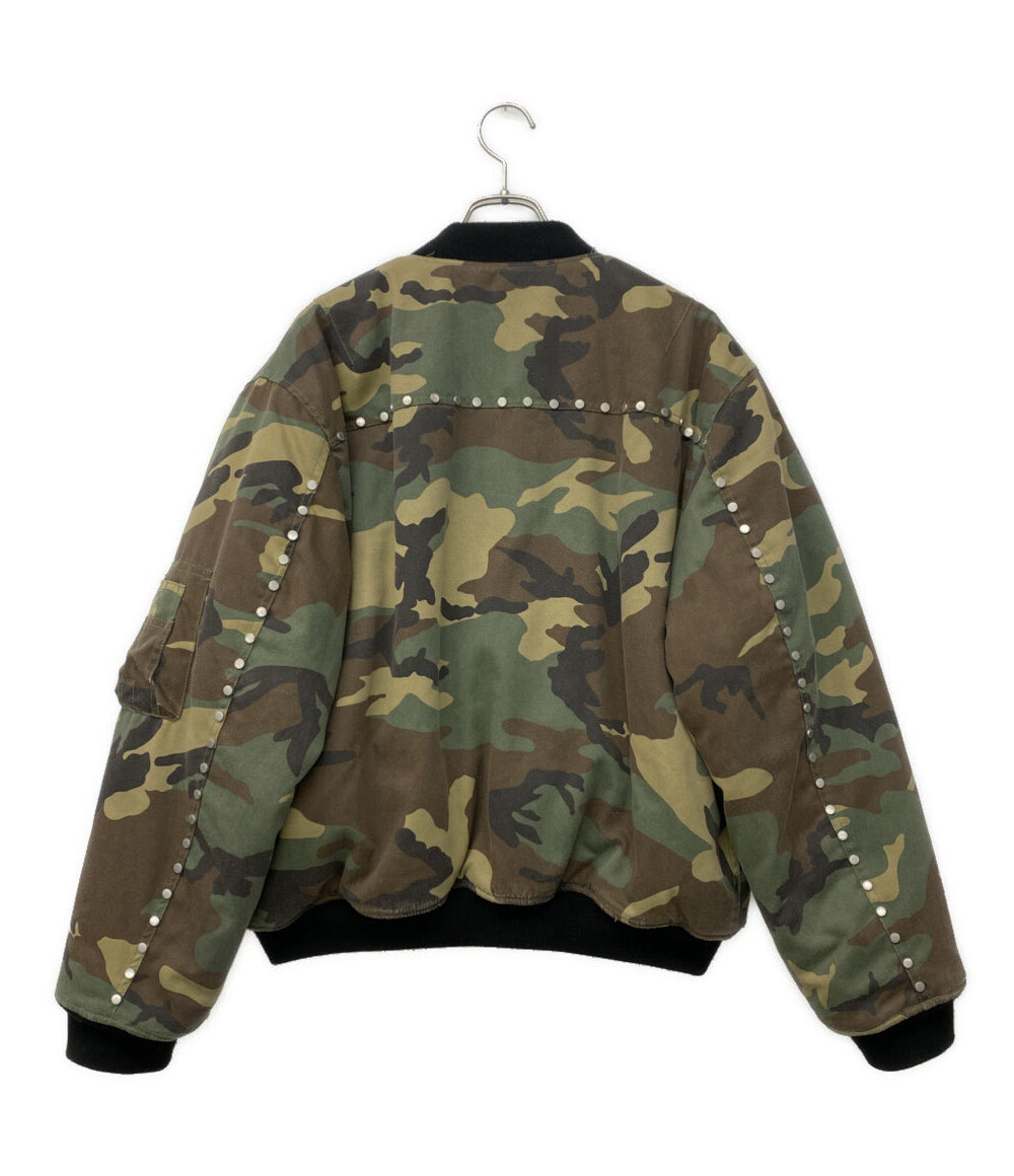 AFB エーエフビー ジャケット PUFFER STUDDED BOMBER メンズ SIZE M