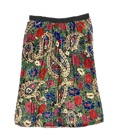 ISABEL MARANT 総柄ベロアフレアスカート レディース SIZE 38 イザベルマラン