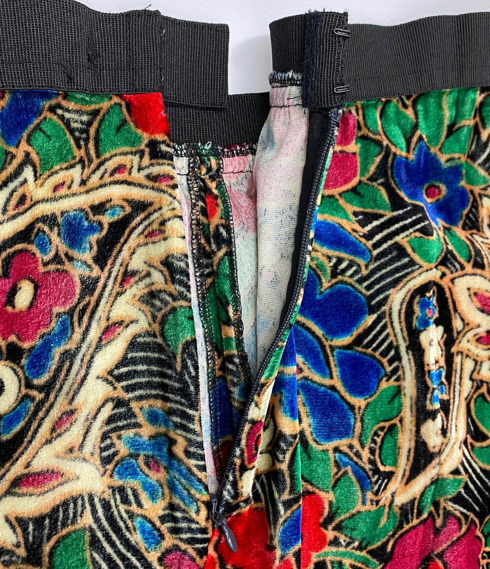 ISABEL MARANT 総柄ベロアフレアスカート レディース SIZE 38 イザベルマラン