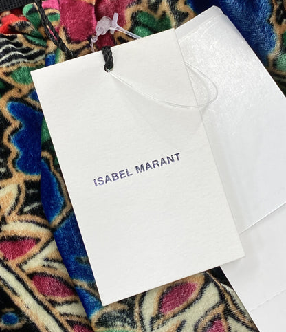 ISABEL MARANT 総柄ベロアフレアスカート レディース SIZE 38 イザベルマラン