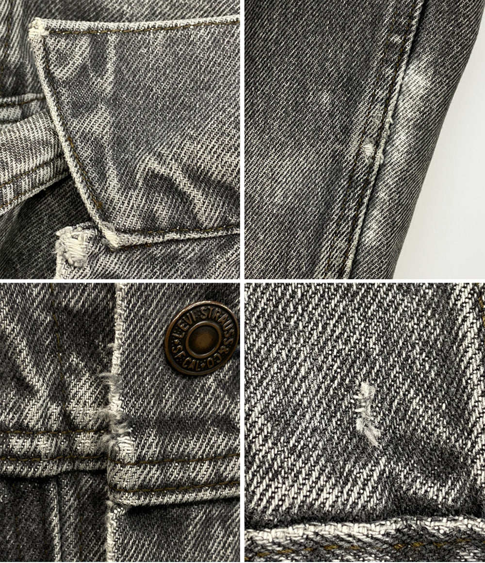 LEVI'S デニムジャケット 70506-0259 36R ブラック先染め 80S メンズ SIZE 36R リーバイス