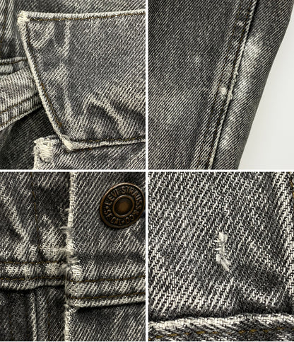 LEVI'S デニムジャケット 70506-0259 36R ブラック先染め 80S メンズ SIZE 36R リーバイス