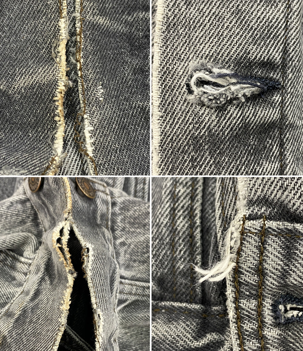 LEVI'S デニムジャケット 70506-0259 36R ブラック先染め 80S メンズ SIZE 36R リーバイス