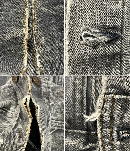 LEVI'S デニムジャケット 70506-0259 36R ブラック先染め 80S メンズ SIZE 36R リーバイス