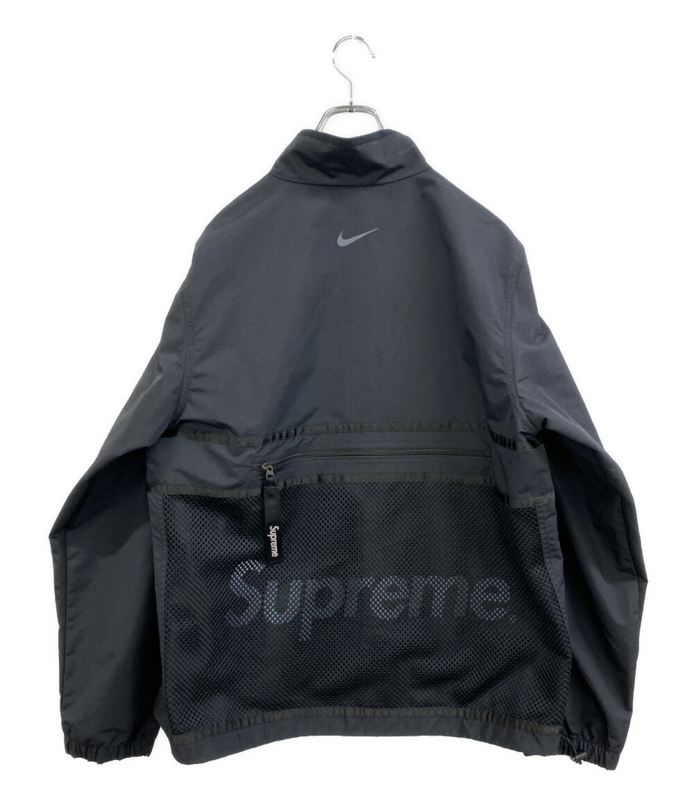 NIKE×Supreme シュプリーム トレイルランニング ジップアップナイロンジャケット 921635-010 メンズ SIZE L ナイキ