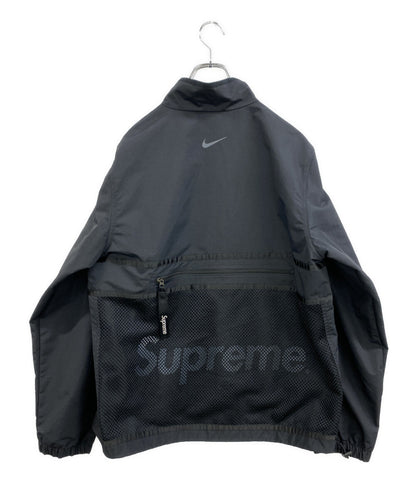 NIKE×Supreme シュプリーム トレイルランニング ジップアップナイロンジャケット 921635-010 メンズ SIZE L ナイキ
