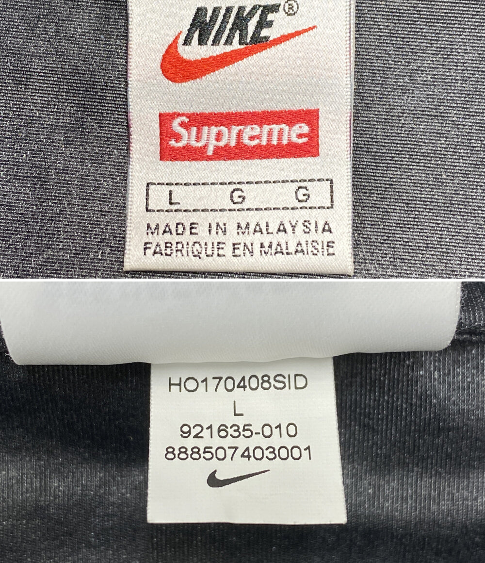 NIKE×Supreme シュプリーム トレイルランニング ジップアップナイロンジャケット 921635-010 メンズ SIZE L ナイキ