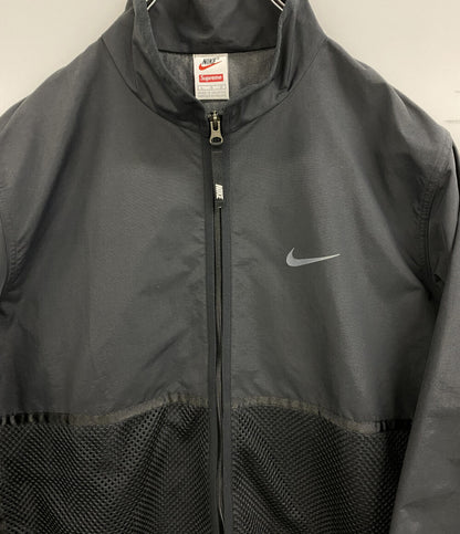 NIKE×Supreme シュプリーム トレイルランニング ジップアップナイロンジャケット 921635-010 メンズ SIZE L ナイキ
