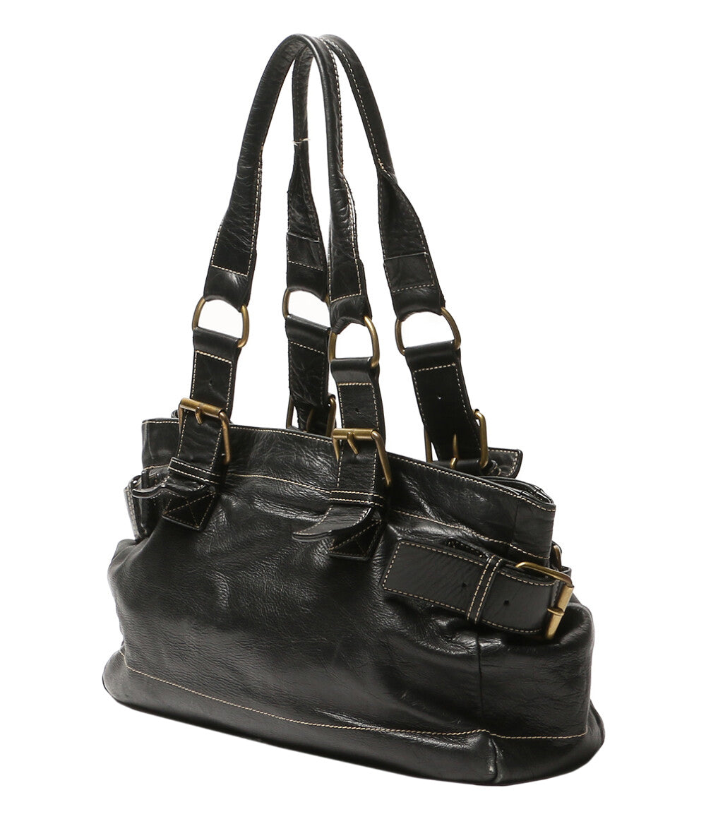 VIVIENNE WESTWOOD トートバッグ アコード ブラック オーブ型押し レザー レディース ヴィヴィアンウエストウッド