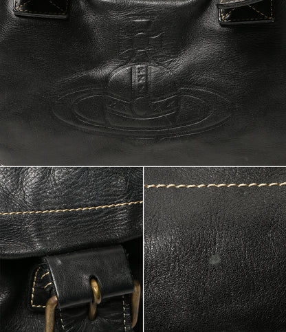 VIVIENNE WESTWOOD トートバッグ アコード ブラック オーブ型押し レザー レディース ヴィヴィアンウエストウッド