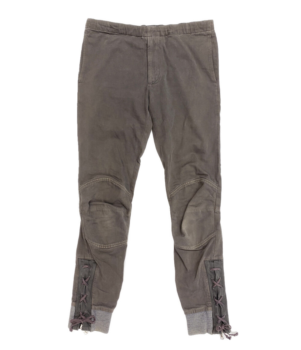 DRIES VAN NOTEN スウェットバイカーパンツ riri 73-04-44-04005 メンズ SIZE 44 ドリスヴァンノッテン