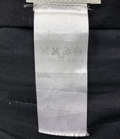 DRIES VAN NOTEN パンツ ブラック ウール ワイド 71-04-14-04012 レディース SIZE 34 ドリスヴァンノッテン
