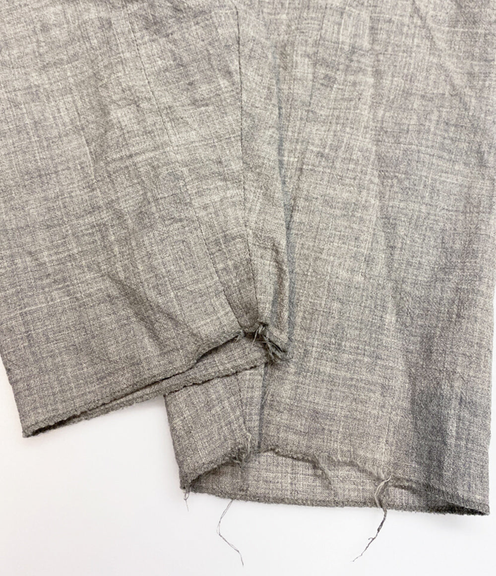 DAMIR DOMA パンツ グレー ウール 変形パンツ イタリア製 メンズ SIZE 44 ダミールドーマ