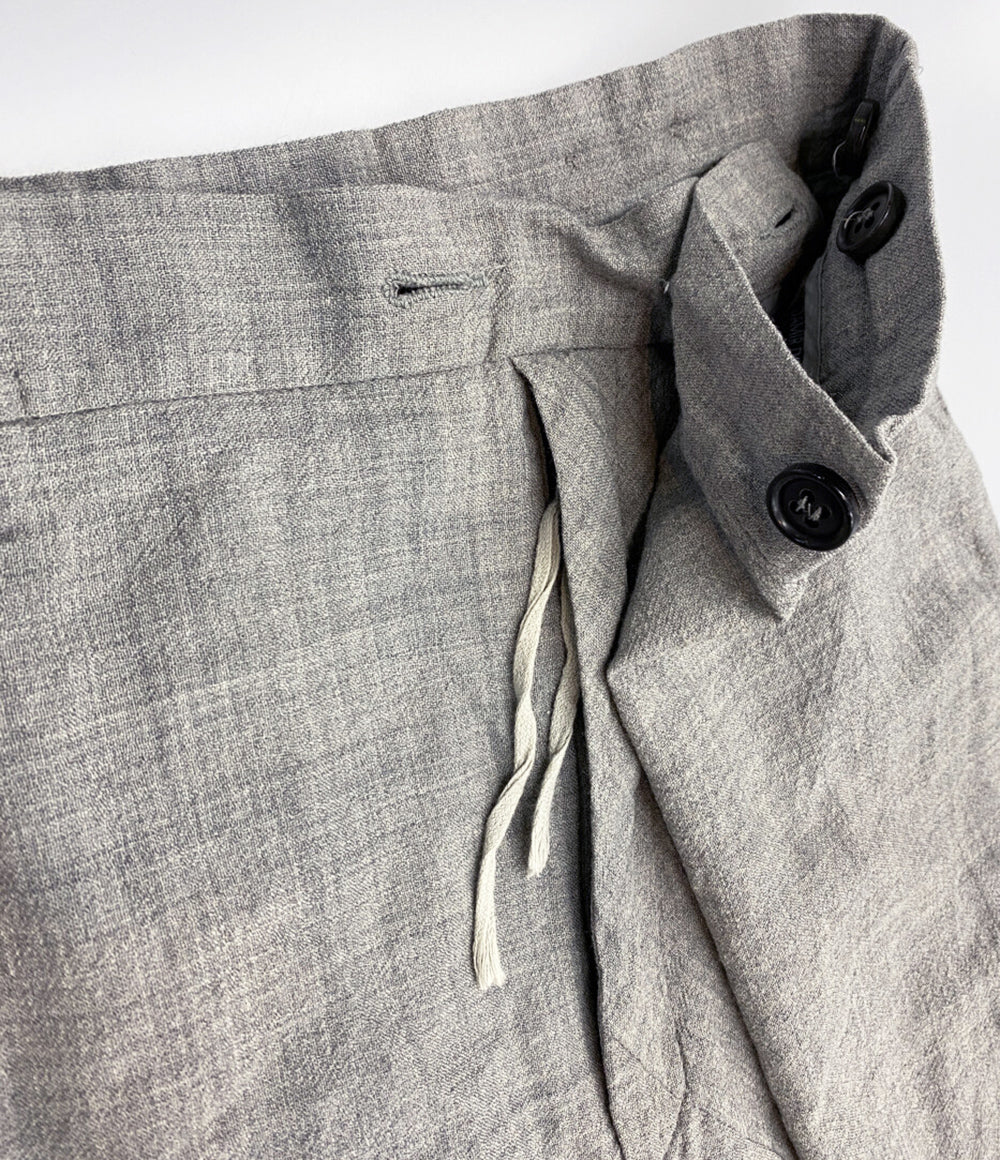 DAMIR DOMA パンツ グレー ウール 変形パンツ イタリア製 メンズ SIZE 44 ダミールドーマ