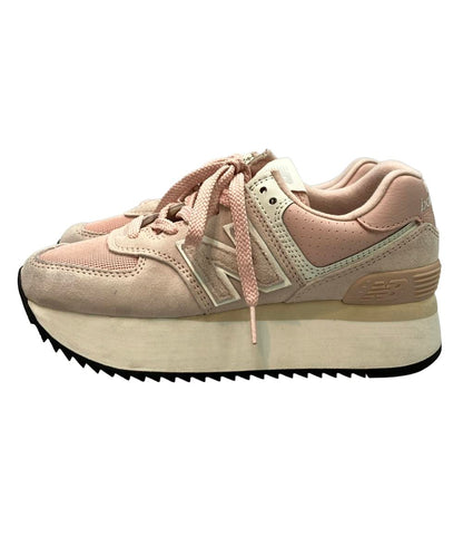 NEW BALANCE ローカット厚底スニーカー WL574ZAC レディース SIZE 22.5 (S) ニューバランス